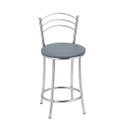 Ver imagem 1 de Kit 2 Banquetas Cromadas BC26C de Metal e Assento Espuma D15 Treparoni