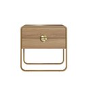 Ver imagem 2 de Mesa de Cabeceira Organica 60 Cm 28062 Hanover Dourado Artesano