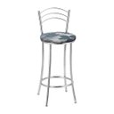 Ver imagem 1 de Kit 2 Banquetas Cromadas BC26B de Metal e Assento Espuma D15 Treparoni