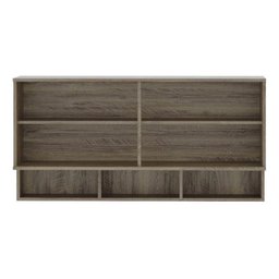 Armário Aéreo para Cozinha 120 Cm 2 Portas com Nicho Inferior Branco Uv Sara Luciane - 2