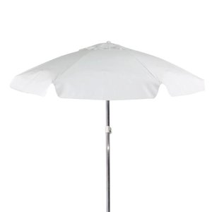 Guarda-sol em Bagum Haste de Alumínio 1,80m Branco 9601 Bel