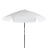 Guarda-sol em Bagum Haste de Alumínio 1,80m Branco 9601 Bel - 1