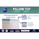 Ver imagem 3 de Pillow Top Visco Nasa Gel + Látex Hr foam Queen 8cm - Aumar