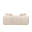 Ver imagem 3 de Sofá Clier 2 Lugares 210cm Off White Bouclé Enrugado Sallar Home