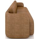 Ver imagem 7 de Sofá 3 Lugares Sala Living Orgânico 220cm Oregon K01 Couríssimo Whisky - Lyam Decor