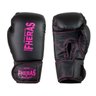 Kit Muay Thai Luva Bandagem Caneleira Bucal Bolsa Pink 12oz - 2