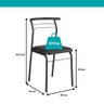 Conjunto Sala de Jantar Carraro Galway com Mesa e 4 Cadeiras - 6