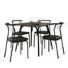 Conjunto Sala de Jantar Carraro Galway com Mesa e 4 Cadeiras - 4