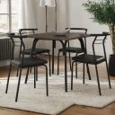 Ver imagem 2 de Conjunto Sala de Jantar Carraro Galway com Mesa e 4 Cadeiras