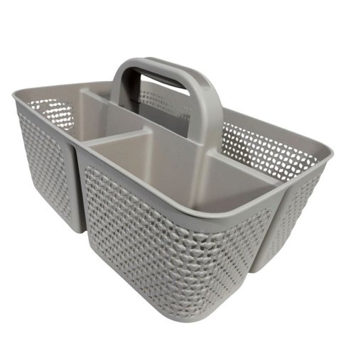 Cesto Organizador Multiuso Rattan 3 Div Porta Uten Rischioto