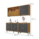 Ver imagem 4 de Cozinha Completa 4 Peças Imperatriz Nesher