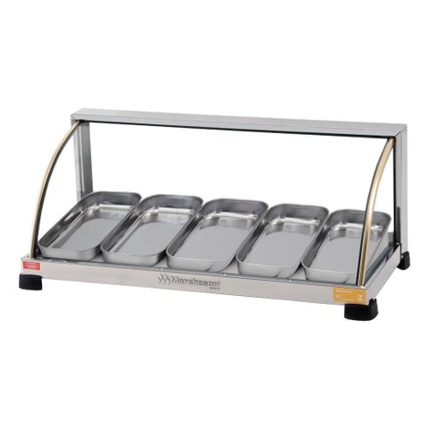 Estufa para Salgados 5 Bandejas Marchesoni Linha Ouro Inox 220v - Ef.2.052
