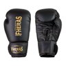 Luva de Boxe Muay Thai MMA Pro Black Golden Fheras 8Oz - 1