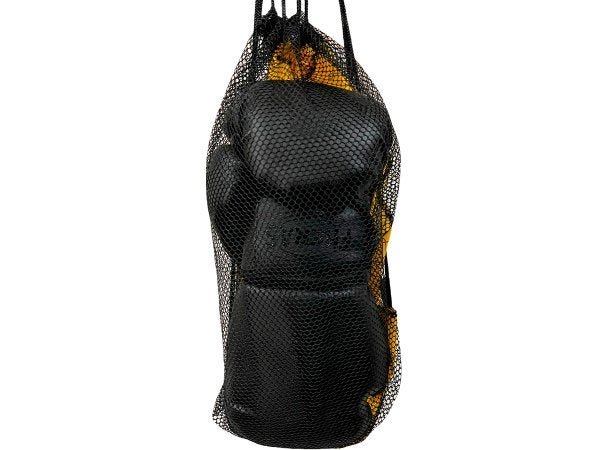 Luva de Boxe Muay Thai MMA Pro All Black Fheras 08Oz - 6