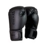 Luva de Boxe Muay Thai MMA Pro All Black Fheras 08Oz - 2