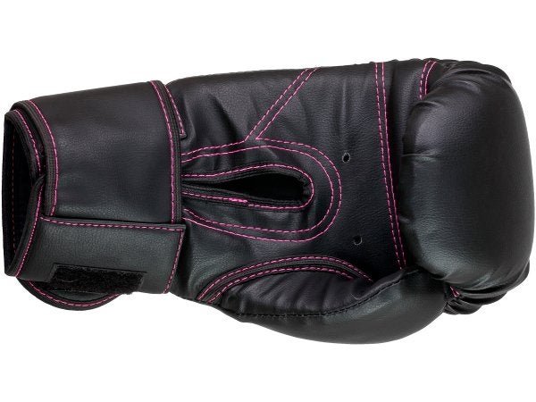 Kit Luva de Boxe Muay Thai MMA Pro Bandagem Pink Bucal 14oz - 4