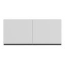 Ver imagem 5 de Armário de Cozinha Aéreo 120cm 2 Portas Veneza Multimóveis V3682 Branco/Preto