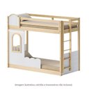 Ver imagem 6 de Beliche Infantil Montessoriana com Led e Janela New Garden Casatema MadeiraOriginals