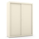 Ver imagem 2 de Jogo de Quarto Infantil Tutto New Guarda Roupa 2 Portas e Berço Off White com Capitonê - Matic Mó