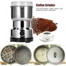 Moedor doméstico mini pulverizador elétrico de ervas de aço inoxidável lâmina 110V - 3