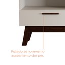 Ver mais imagens de Rack para Tv 55 Polegadas Lín 1 Porta - Branco Fosco