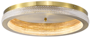 Ver imagem 1 de Plafon Queeensland 40cm Skylight SKY-4006 Dourado