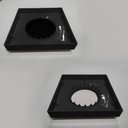 Ver imagem 6 de Kit 2 Ralo Oculto 15x15 Invisivel para Piso Porcelanato Preto