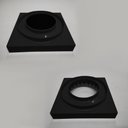 Ver imagem 5 de Kit 2 Ralo Oculto 15x15 Invisivel para Piso Porcelanato Preto