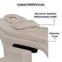 Ver imagem 7 de Maca Estofada Estética Botonê 80 Cm Sobrancelha Cilios