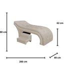 Ver imagem 3 de Maca Estofada Estética Botonê 80 Cm Sobrancelha Cilios
