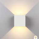 Ver imagem 3 de Arandela Luminaria de Parede Facho Duplo Direcionável Led 3000k-3500k Bivolt