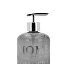 Ver imagem 4 de Porta Sabonete Líquido Vidro Sweet Home Fumê e Prata 350ml - Yazi