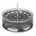 Ver imagem 2 de Cafeteira Prensa Francesa Café Leite Chá 350ml Inox - Mimo