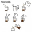 Ver imagem 6 de Cafeteira Prensa Francesa Café Leite Chá 350ml Inox - Mimo