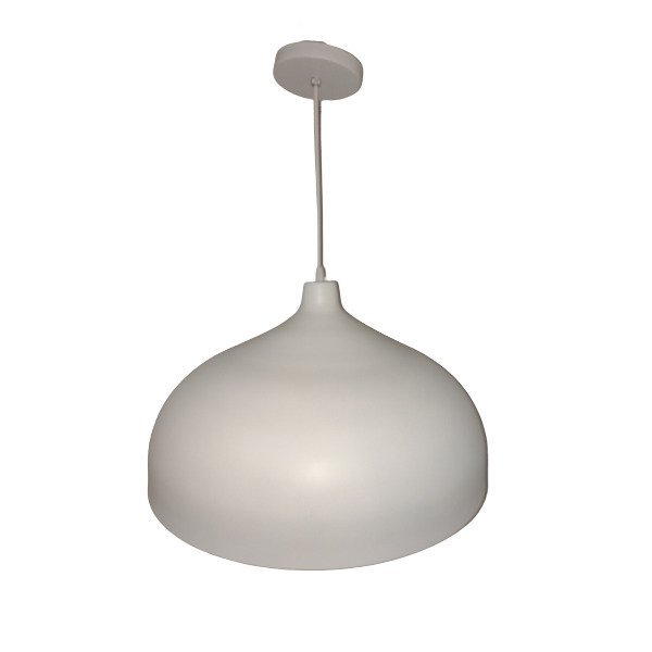 Pendente Branco/branco 46 Cm Diâmetro Aladim 075001 ARS - 1