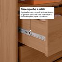 Ver imagem 5 de Closet Casal Modulado Andorra 6 Gavetas 11 Prateleiras Freijó/Branco - Pnr Móveis