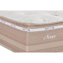 Ver imagem 5 de Cama Box Baú Queen: Colchão Molas Herval Maxspring Nesser + Base Crc Courano Clean(158x198)