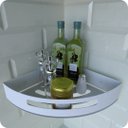 Ver imagem 7 de Kit 2 Porta Temperos e Condimentos de Parede Branco Multiuso
