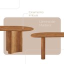Ver imagem 6 de Mesa de Jantar Soláris 220cm Madeira Tampo Laminado Orgânico com 8 Cadeiras Solaris