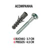 Barra De Apoio Segurança Para Idosos Ou Deficientes 30cm - 4