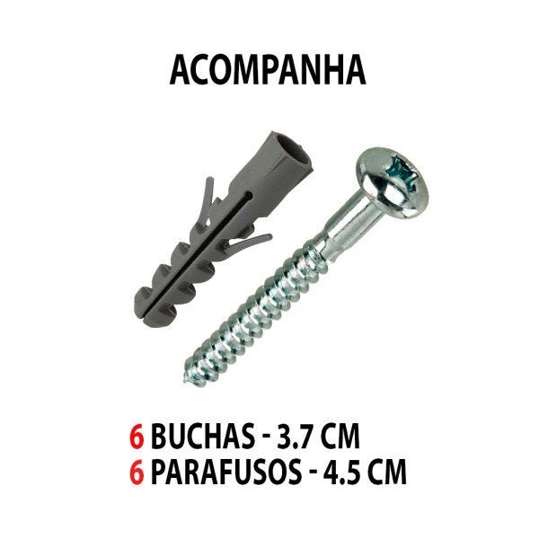 Barra De Apoio Inox 50 Cm De Parede Para Banheiro Idoso - 3