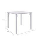 Ver imagem 2 de Mesa para Sala de Jantar 90cm Quadrada Luca