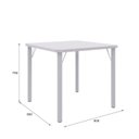 Ver imagem 2 de Mesa para Sala de Jantar 90cm Quadrada Luca