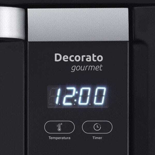 Forno Elétrico para Embutir Decorato Gourmet 44 Litros Mueller 127v Preto - 7