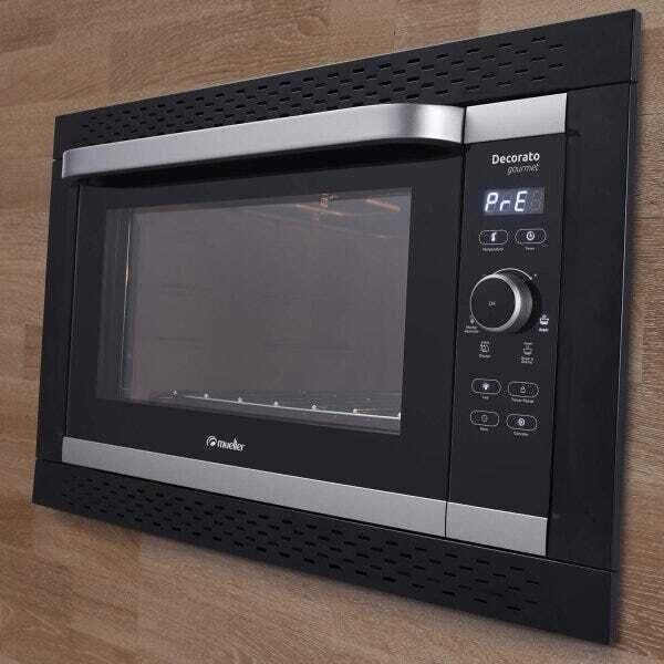 Forno Elétrico para Embutir Decorato Gourmet 44 Litros Mueller 127v Preto - 4