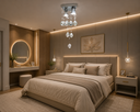 Ver imagem 2 de Lustre de Plafon Lavabo Corredor com Lampadas Bq Inclusas:30
