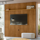 Ver imagem 1 de Painel Piso-teto New Guaporé 238x244,5m para Tv até 75 Polegadas - Cumaru Madetec