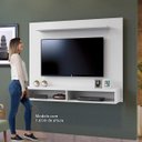 Ver imagem 4 de Painel para TV até 50 Polegadas 2 Nichos Topázio Contemporâneo Mavaular