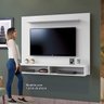 Painel para TV até 50 Polegadas 2 Nichos Topázio Contemporâneo Mavaular - 4