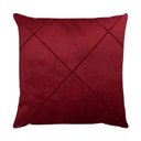 Ver imagem 1 de Capa para Almofada Drapeada em Veludo Quadrada 60x60